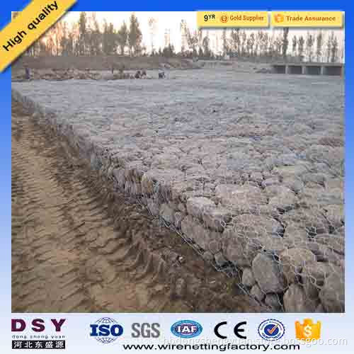 hot sale low carbon steel gabion basket for protection